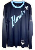 Atlanta Hawks Team Issued Nike City Edition LS Warm Up Shirt Sharecare XL Tall