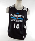 2015-16 Charlotte Hornets Michael Kidd-Gilchrist #14 Game Used Black Prac Jersey