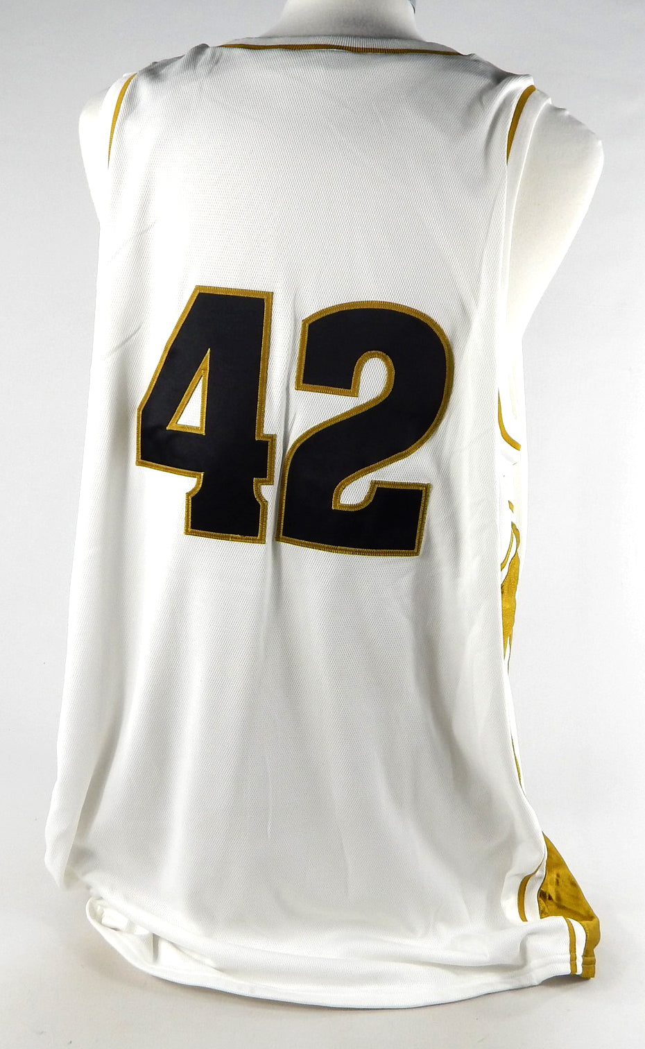 2000s Missouri Tigers #42 Game Issued White Jersey Basketball 56 247 Pic2