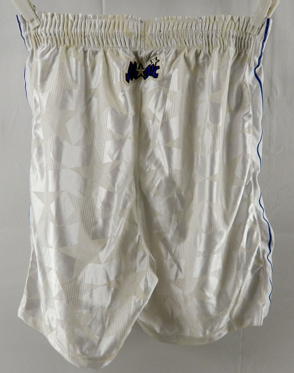1990s Orlando Magic Game Issued White Shorts 36 061 Pic2