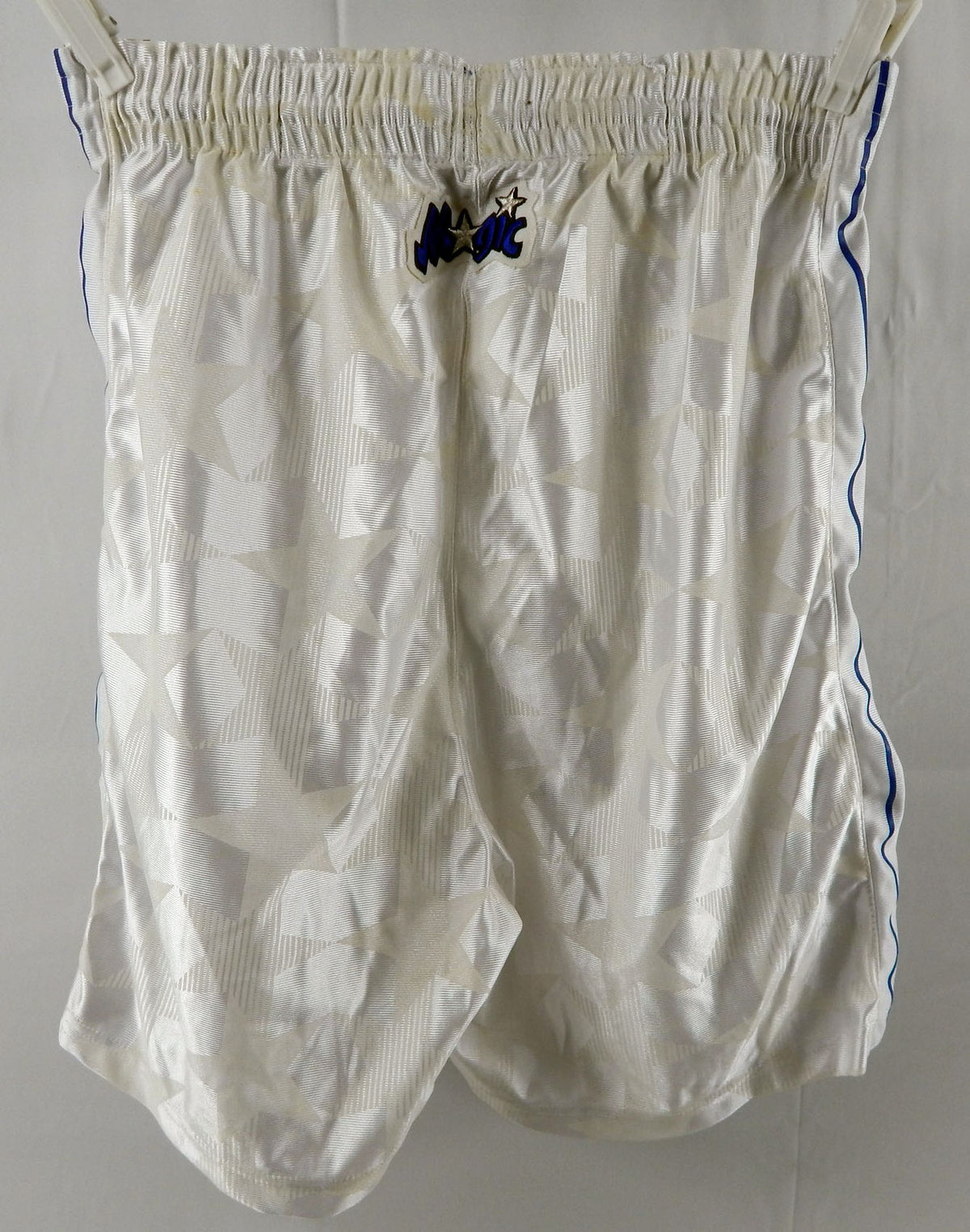 1990s Orlando Magic Game Issued White Shorts 36 061 Pic2