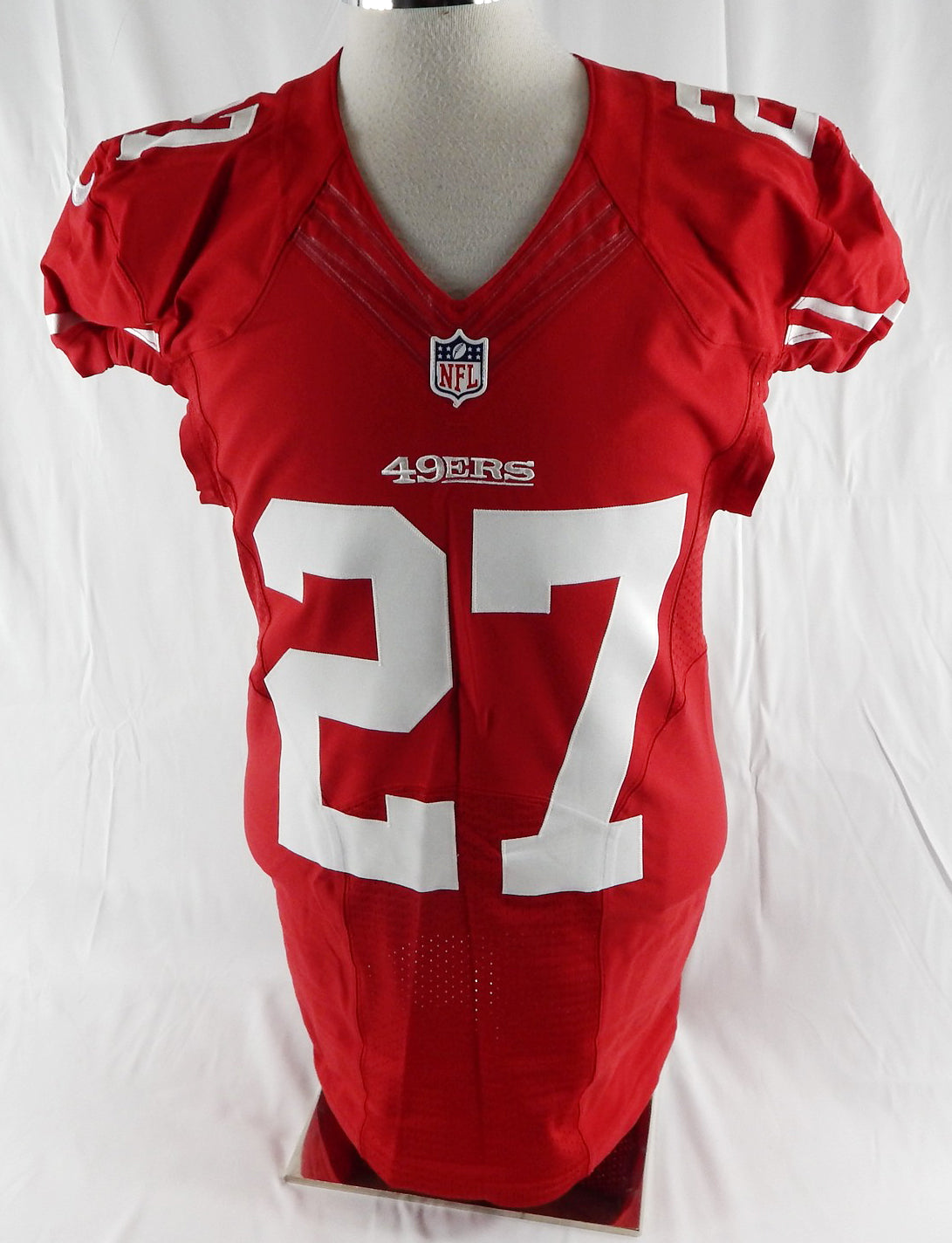 2016 San Francisco 49ers Keith Reaser #27 Game Issued Red Jersey 40 DP96849