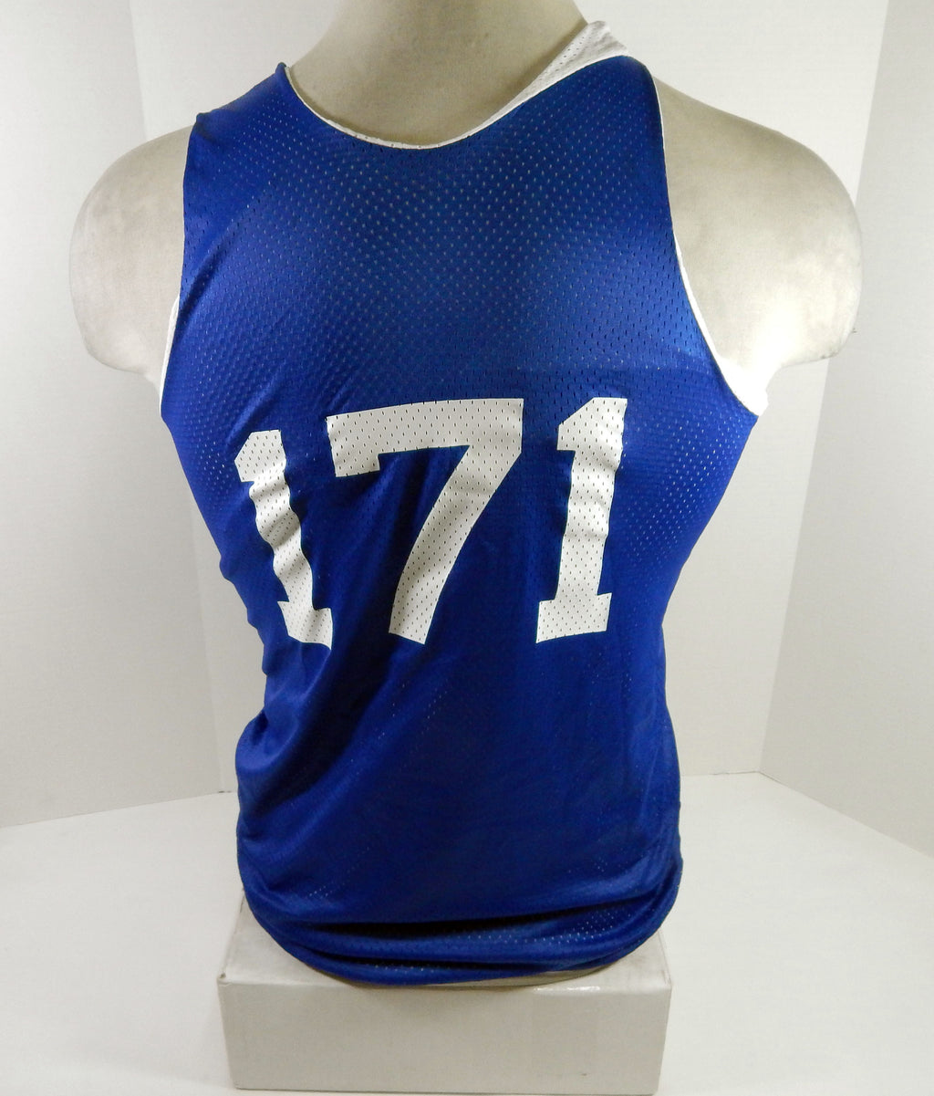 1990s Team USA Basketball #171 Game Issued Blue White Practice Jersey S DP66429 Pic2