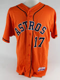 2013-17 Houston Astros #17 Game Used Orange Jersey NP Rem 48 046