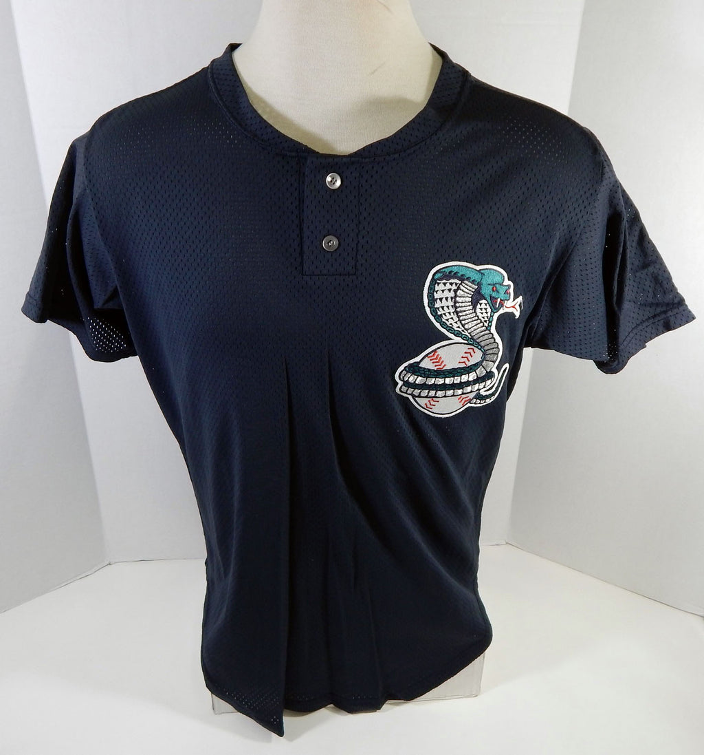 1995-2000 Kissimmee Cobras #15 Game Used Black Jersey 44 DP16538 Pic2