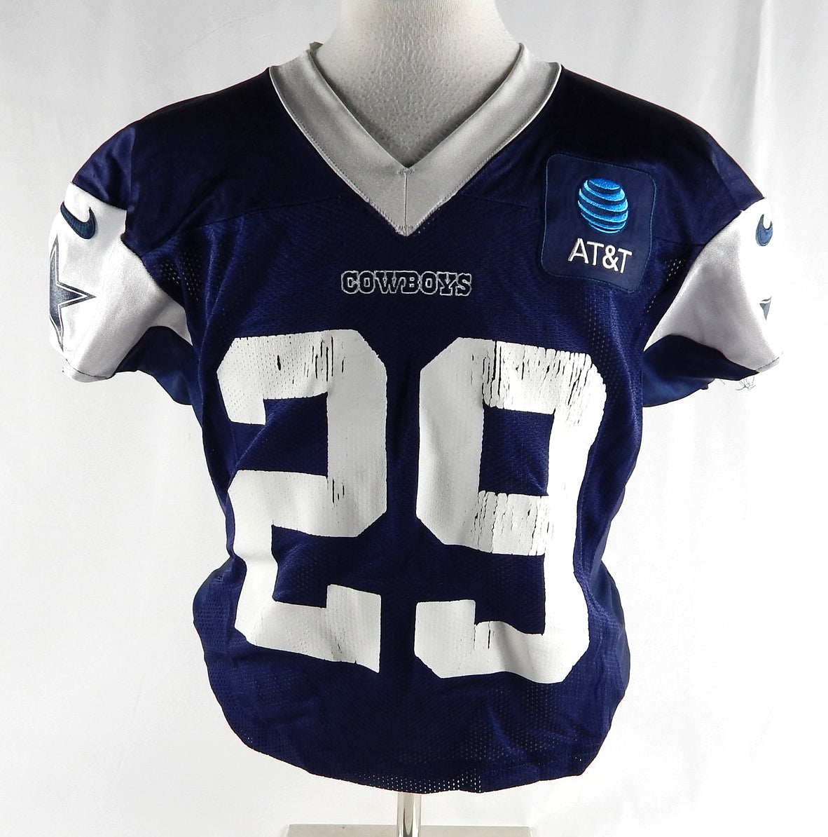 2024 Dallas Cowboys C.J. Goodwin #29 Game Used Navy Practice Jersey DP88746