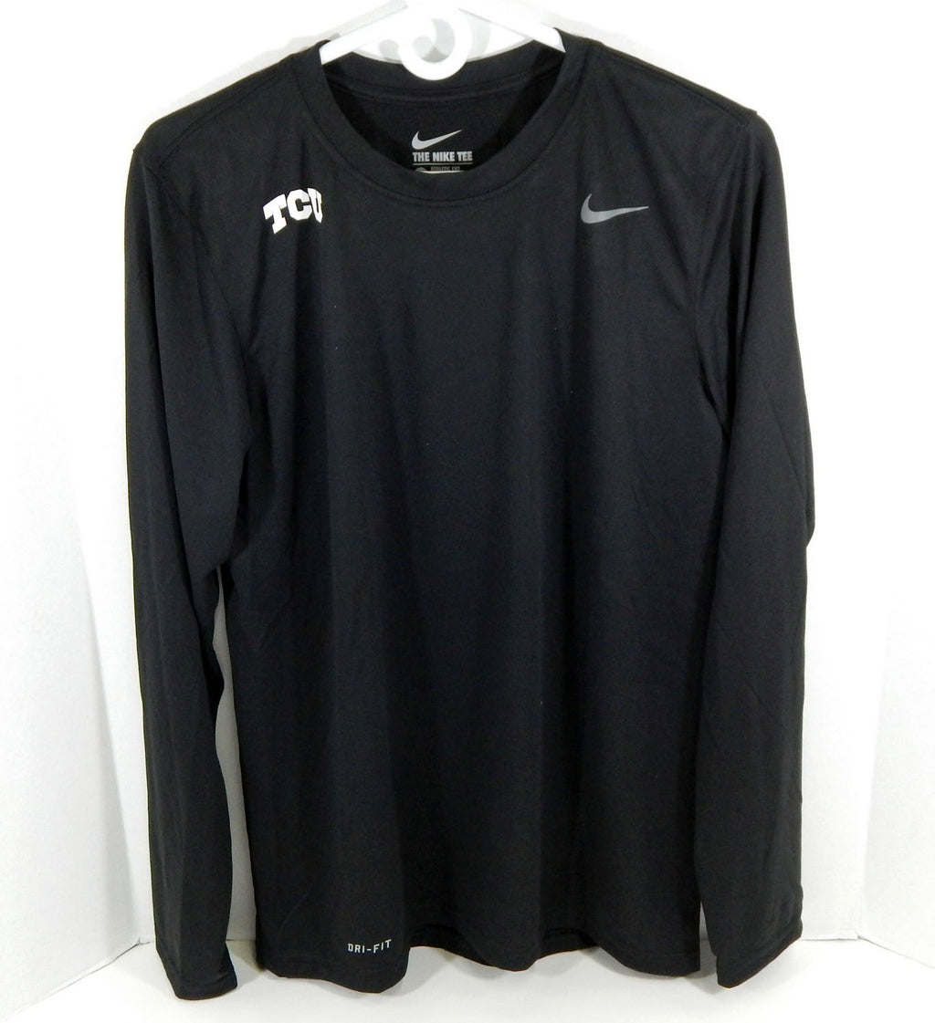 Texas Christian University TCU Men's Workout Long Sleeve Shirt Nike S Used
