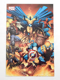 New Avengers #1 Comic Book (Marvel 2005) Joe Quesada Variant Cover Ronin Sentry