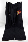 2000s Philadelphia 76ers #7 Game Used Black Warm Up Pants 42 170