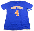 Derrick Rose #4 New York Knicks NBA T-Shirt Tee Shirt Royal Blue Youth S