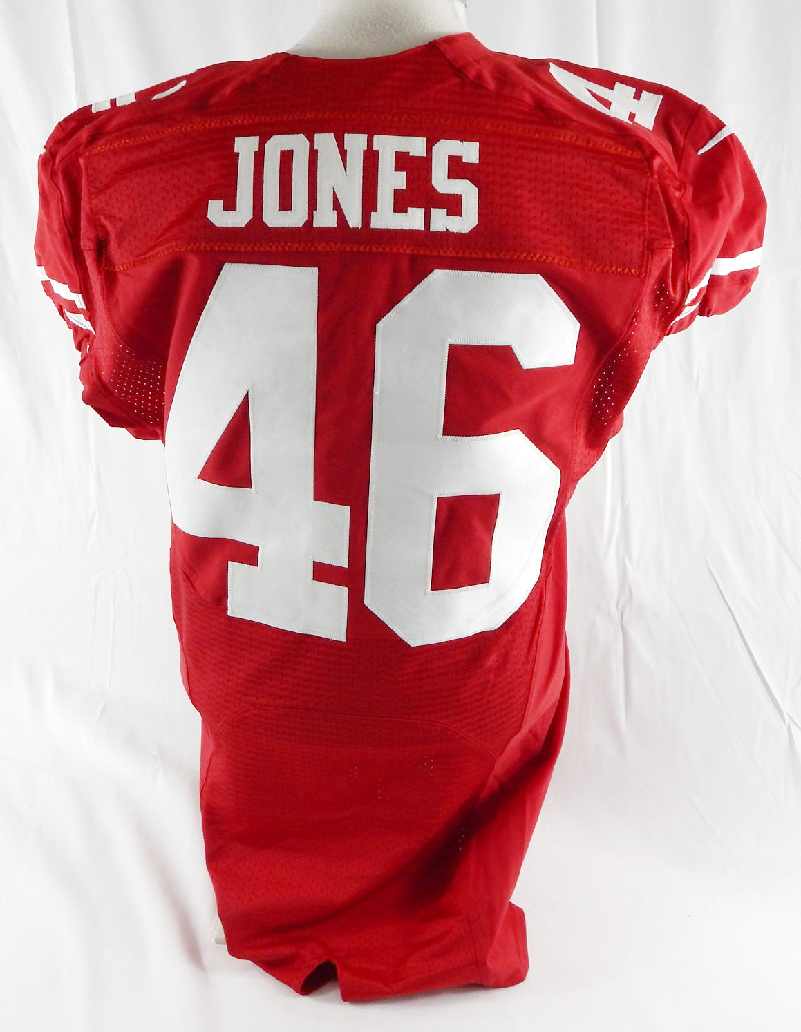 2016 San Francisco 49ers Jones #46 Game Issued Red Jersey 44 854 Pic2