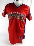 2024 Wisconsin Timber Rattlers #14 Game Issued Red Jersey July 4th 42 267