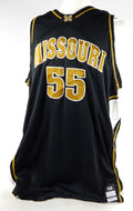 2000s Missouri Tigers #55 Game Issued Black Jersey Basketball 56 261