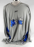 2003-04 Orlando Magic Zaza Pachulia #27 Game Used Grey Shooting Shirt 4XL 811