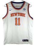 Frank Ntilikina #11 NY Knicks Nike Swingman Squarespace NBA Jersey White Youth L