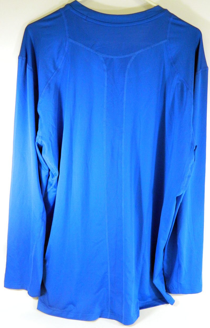 Boise State Broncos Team Issued Long Sleeve Blue T-Shirt Size XXL Pic2