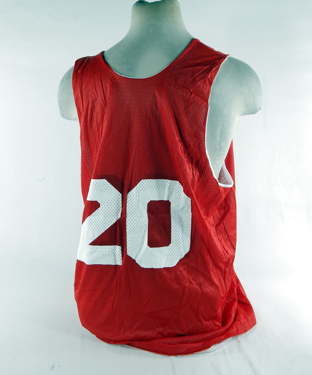 1990s Atlanta Hawks #20 Game Issued Red Practice Jersey 3XL DP70321 Pic2