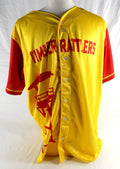 2024 Wisconsin Timber Rattlers #40 Game Issued Yellow Jersey Rescue Hi-Surf 50 1