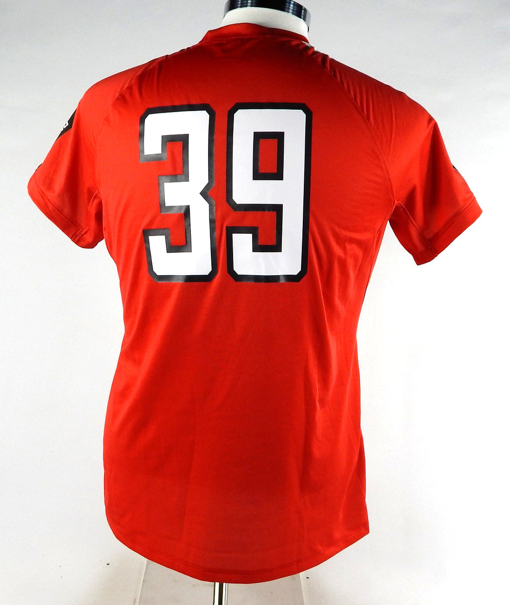 2018 Texas Tech Red Raiders #39 Game Used Red Jersey Womens Soccer L 511 Pic2
