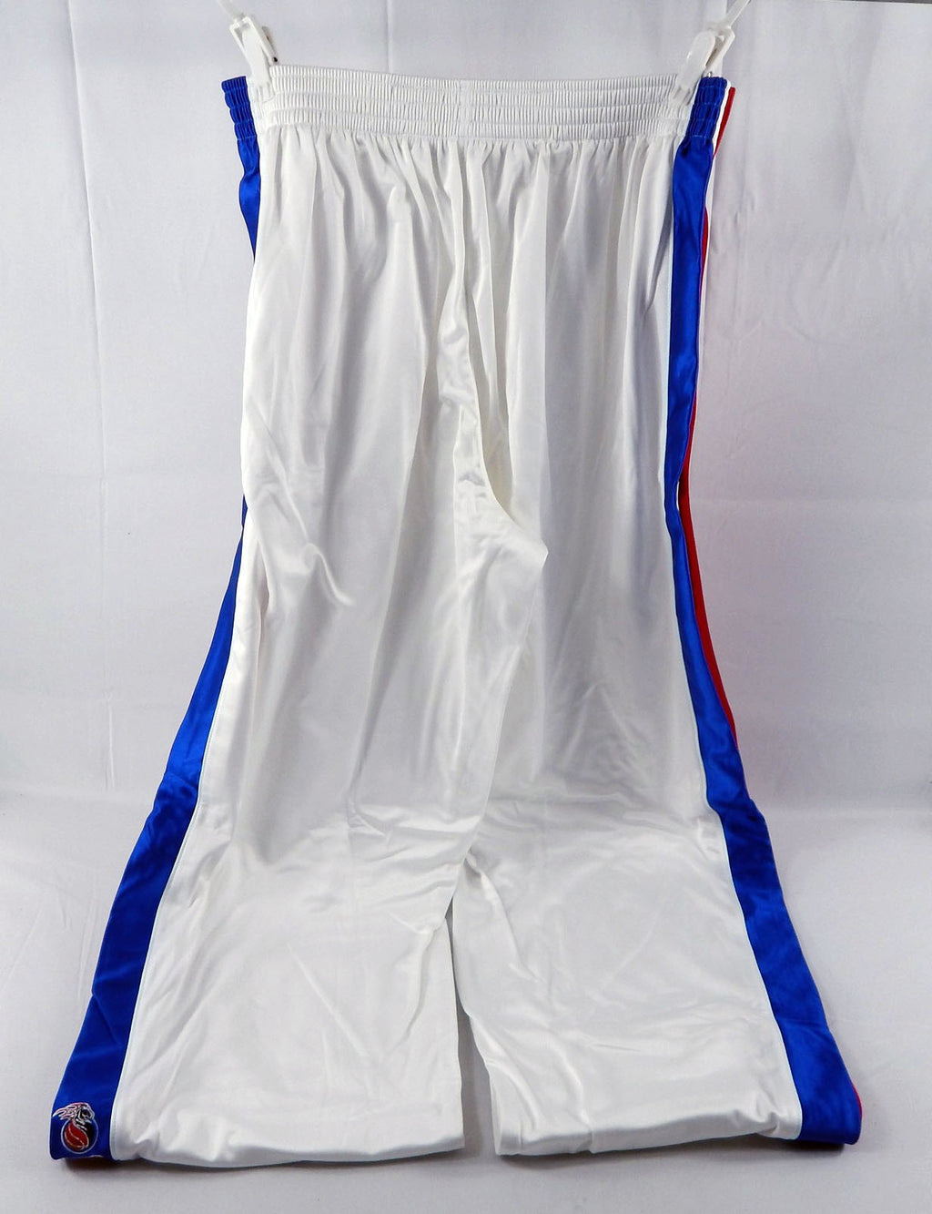2003-04 Detroit Pistons Game Issued White Warm Up Pants 3XL 080 Pic2
