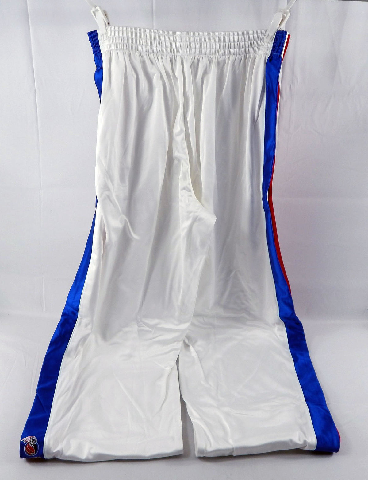 2003-04 Detroit Pistons Game Issued White Warm Up Pants 3XL 080 Pic2