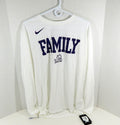 New Texas Christian University TCU Women's Family LS White Shirt Nike S NWT
