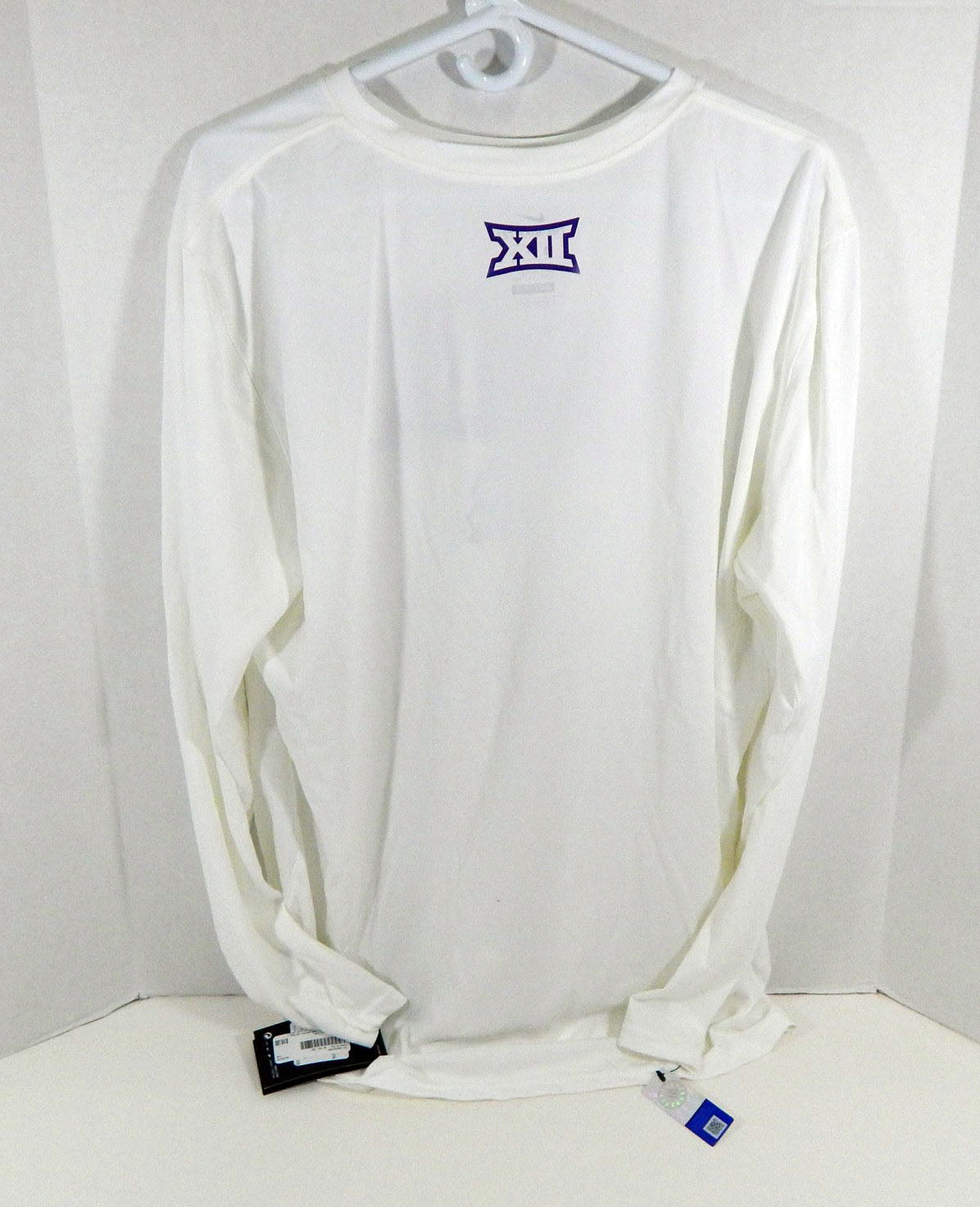 New Texas Christian University TCU Women's Family LS White Shirt Nike S NWT Pic2