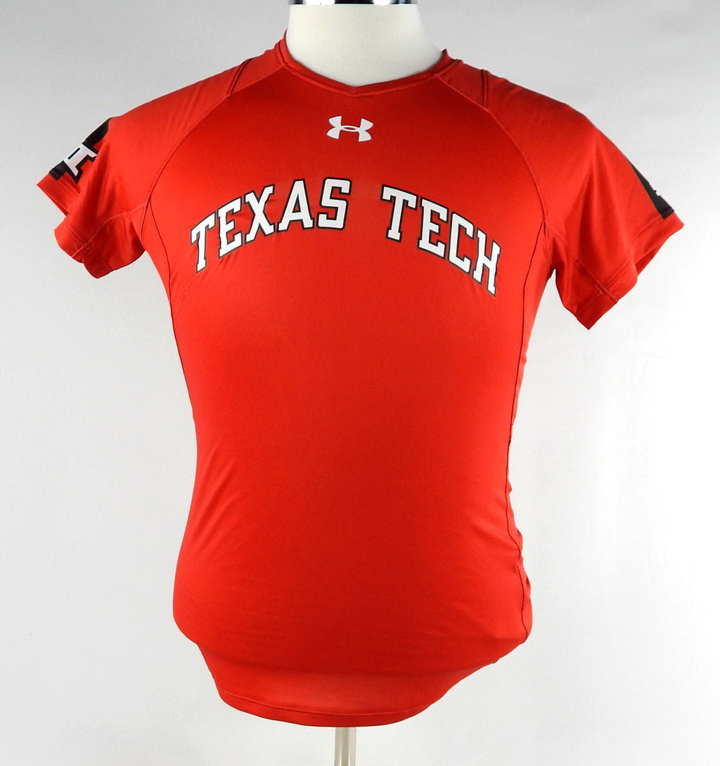 2017 Texas Tech Red Raiders Blank Game Issued Red Jersey Womens Soccer S 513