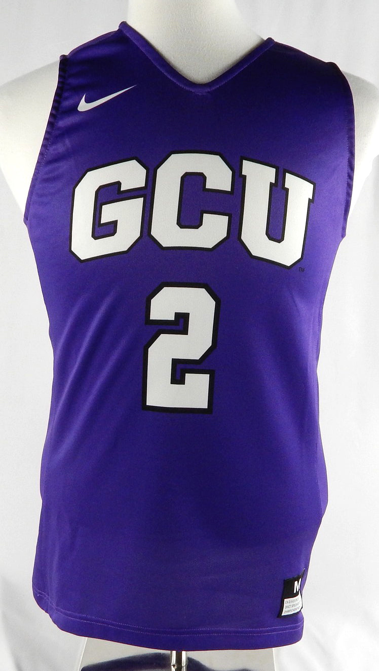 2017-18 Grand Canyon Antelopes #2 Game Issued Purple Jersey Basketball M 438
