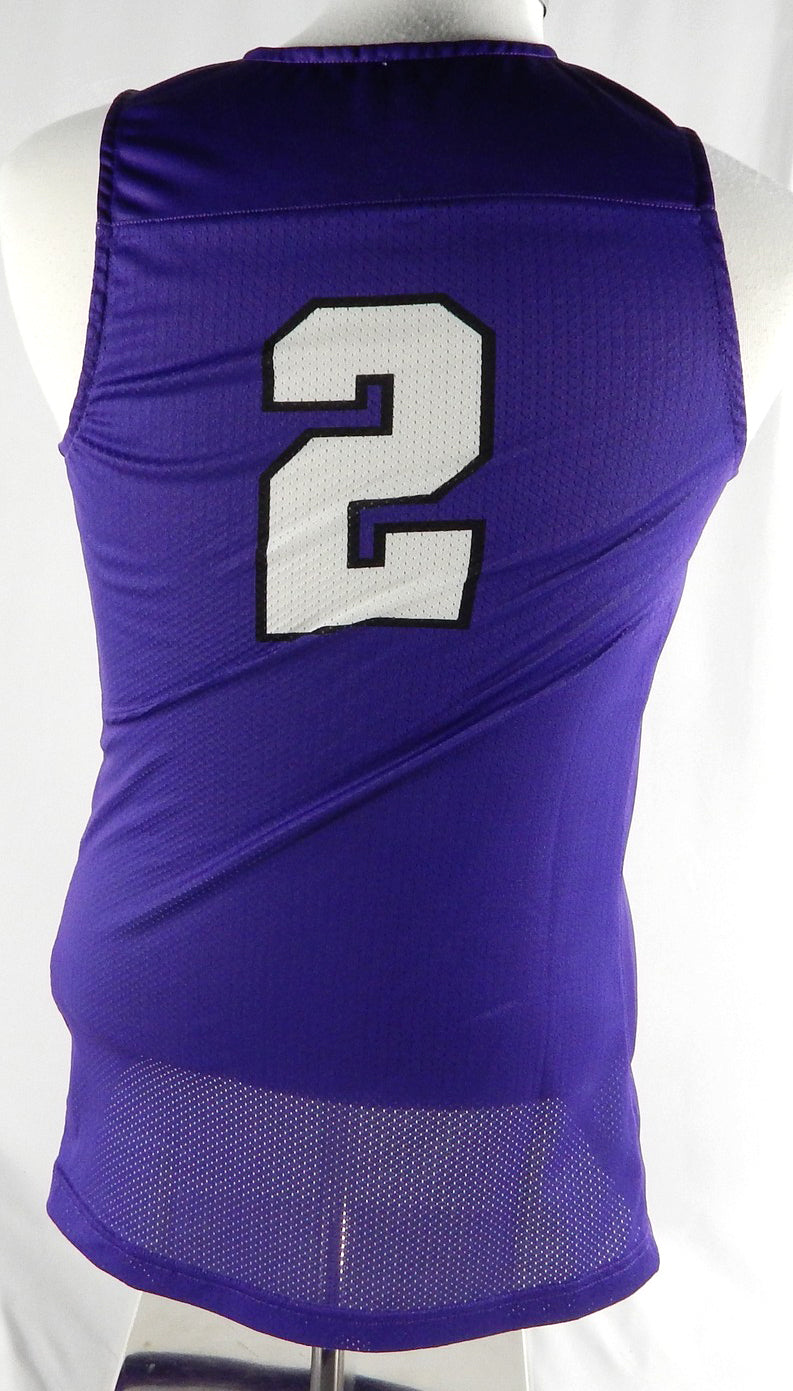 2017-18 Grand Canyon Antelopes #2 Game Issued Purple Jersey Basketball M 438 Pic2