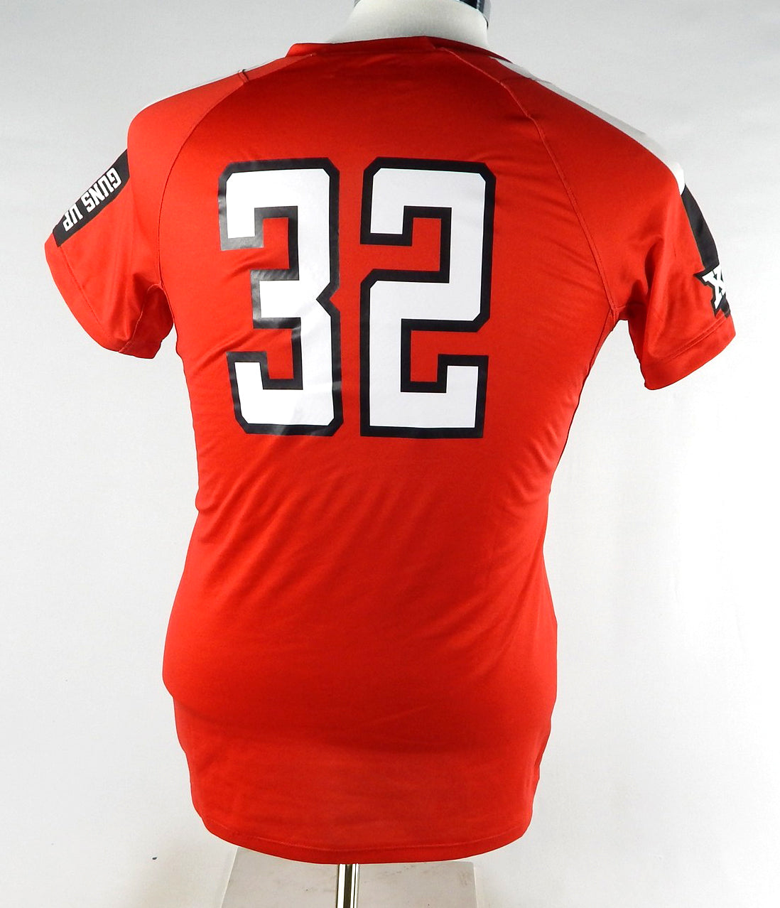 2017 Texas Tech Red Raiders #32 Game Used Red Jersey Womens Soccer M 514 Pic2