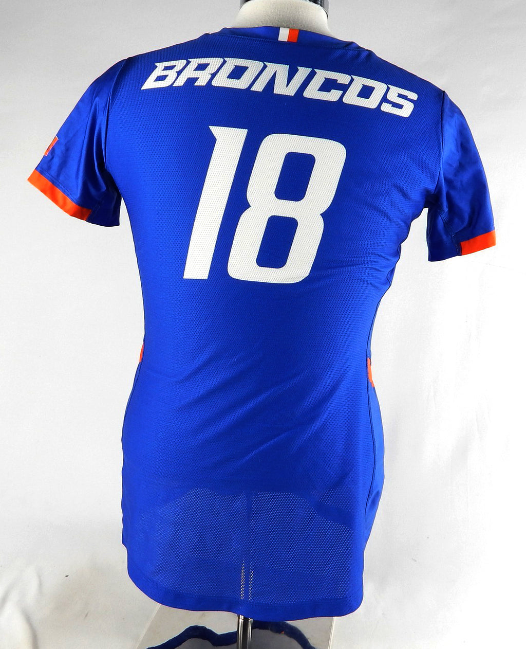 2023 Boise State Broncos #18 Game Used Blue Jersey Womens Soccer L 847 Pic2