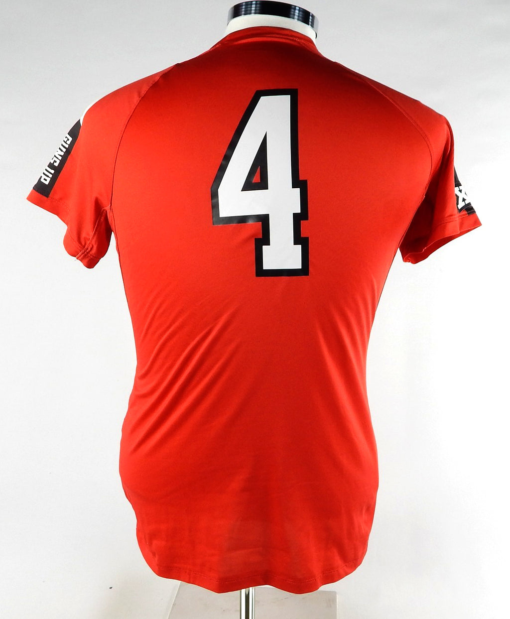 2017 Texas Tech Red Raiders #4 Game Used Red Jersey Womens Soccer M 517 Pic2
