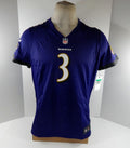 Women's Baltimore Ravens Odell Beckham Jr #3 Purple Game Jersey Nike NWT XL 78S