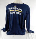 2015-16 New Orleans Pelicans Team Issued Navy Longsleeve Training Shirt 4XLT 23