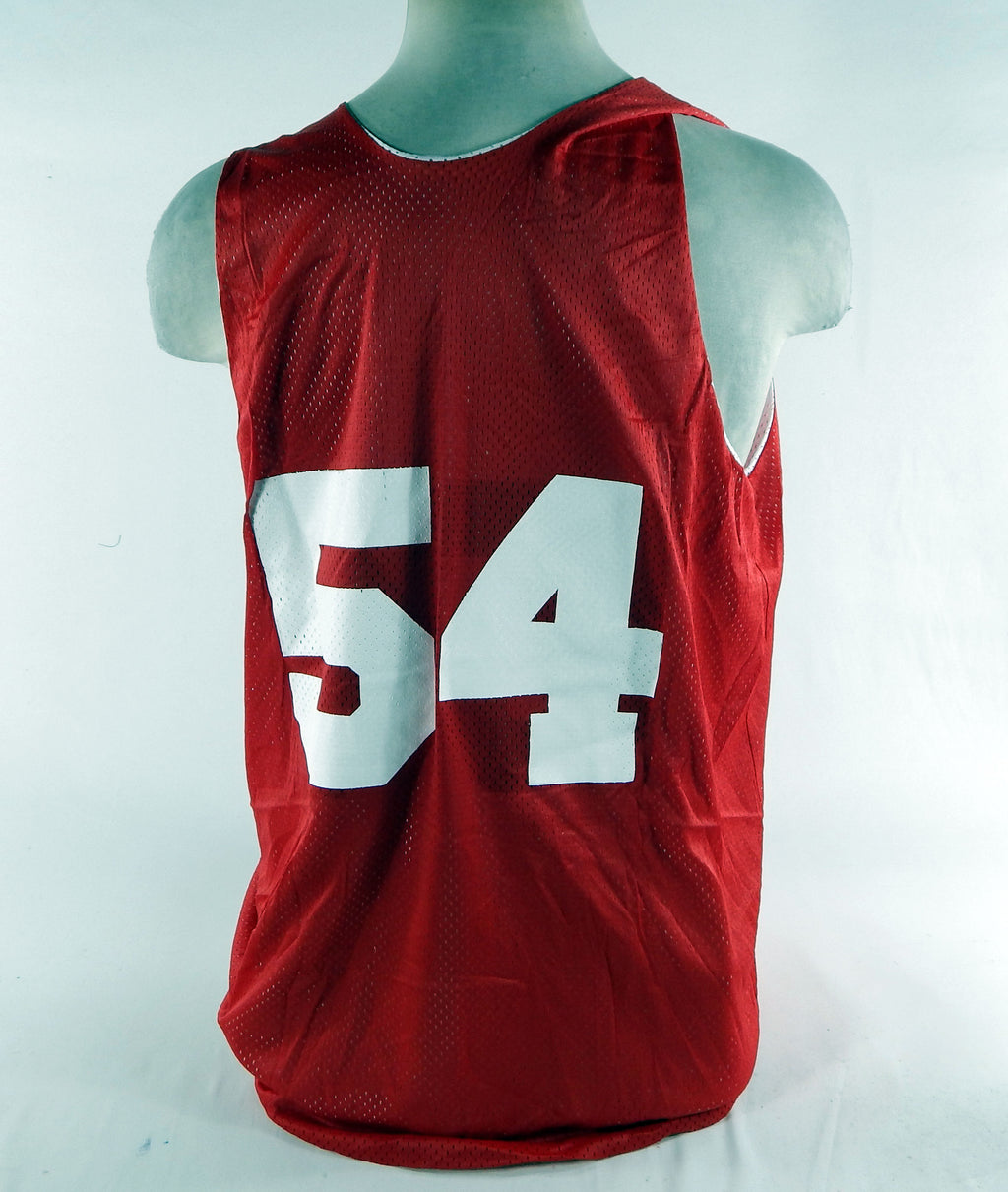 1990s Atlanta Hawks #54 Game Issued Red Practice Jersey 2XL DP70326 Pic2
