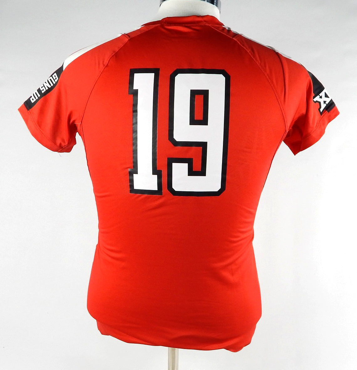 2017 Texas Tech Red Raiders #19 Game Used Red Jersey Womens Soccer S 520 Pic2