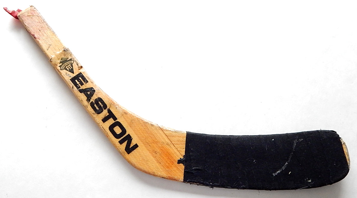 Robert Kron Game Used Hockey Stick Blade Easton Hartford Whalers B