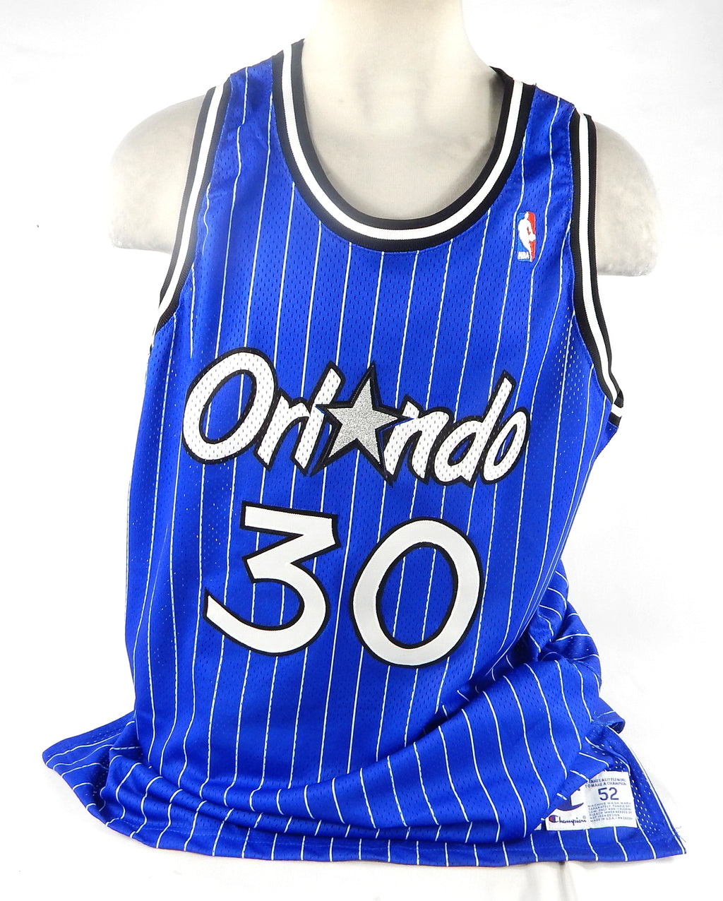 1994-95 Orlando Magic Tree Rollins #30 Game Issued Blue Jersey 52 957 Pic2