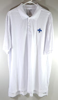 New Orleans Hornets Adidas Climalite Team Issued Polo Shirt 3XL White