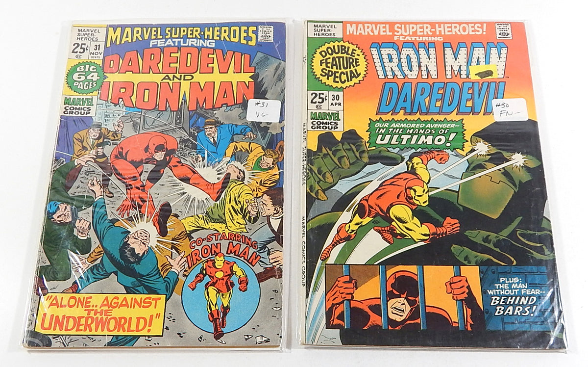 Marvel Super-Heroes #29 30 31 32 33 34 35 36 37 38 39 40 Comic Lot Bronze Hulk Pic2