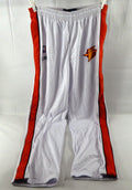 2000s Golden State Warriors Game Issued White Warm Up Pants XL 094
