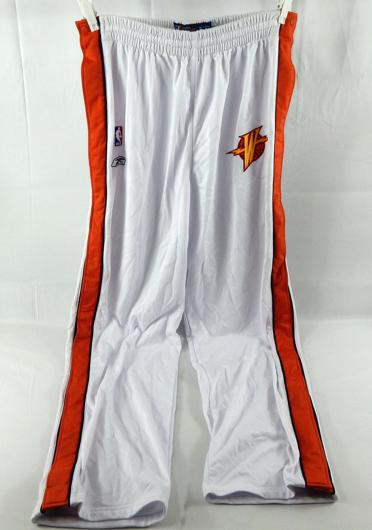 2000s Golden State Warriors Game Issued White Warm Up Pants XL 094 Pic2