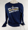 2015-16 New Orleans Pelicans Team Issued Navy Longsleeve Training Shirt 4XLT 30