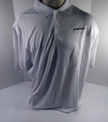 2012-13 Charlotte Bobcats Team Issued White Polo Shirt 2XL DP52207