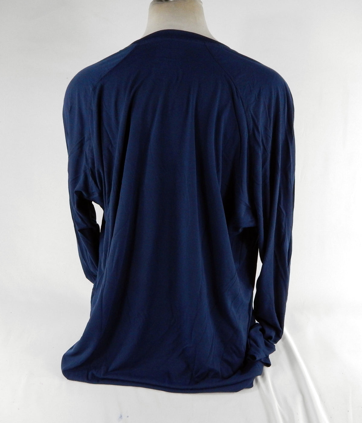 2015-16 New Orleans Pelicans Team Issued Navy Longsleeve Training Shirt 4XLT 30 Pic2