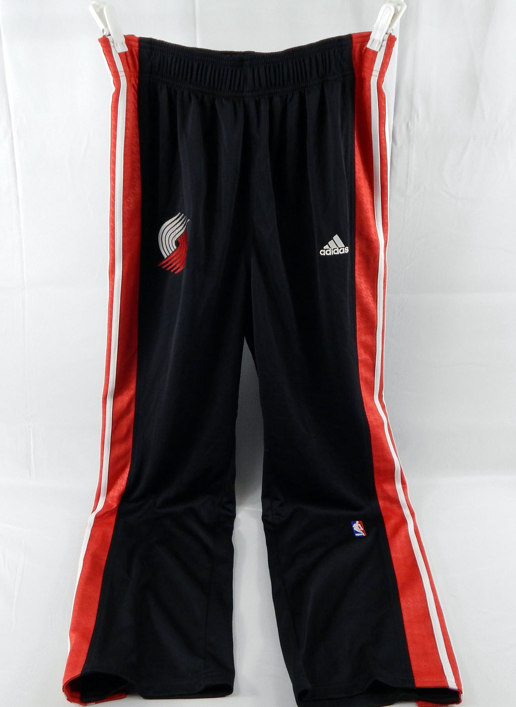 2000s Portland Trailblazers Game Issued Black Warm Up Pants LT 095 Pic2
