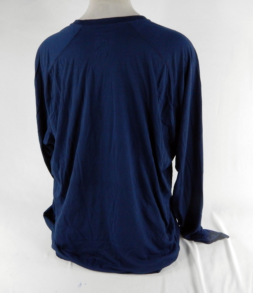 2015-16 New Orleans Pelicans Team Issued Navy Longsleeve Training Shirt 4XLT 33 Pic2