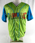 Wisconsin Timber Rattlers #19 Game Issued Green Jersey Copa Diversion M 287
