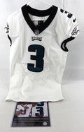 2022 Philadelphia Eagles Nolan Smith #3 Game Used White Jersey Davious Sports 5